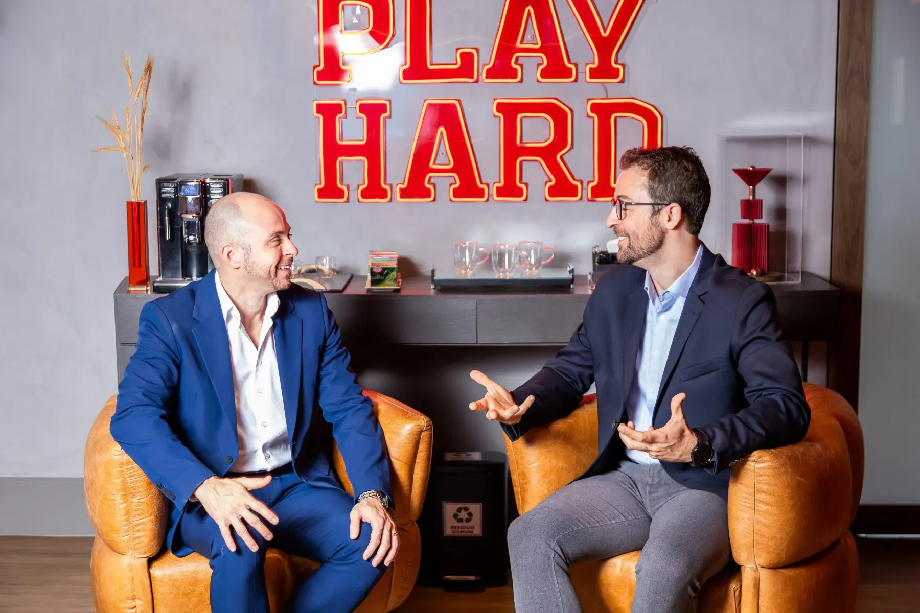 Dr. André Lage e Dr. Raul Lamberti, fundadores da RED